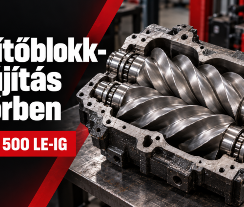 Sűrítőblokk felújítás – DENV-AIR Sűrítőblokk felújítás a DENV-AIR győri műhelyében